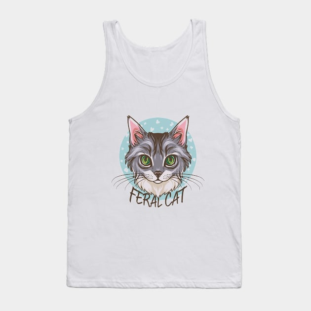 feral cats Tank Top by BOLTMIDO 